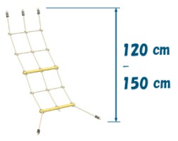 Blue Rabbit modul plasa de catarare @net pentru turnuri de joaca 