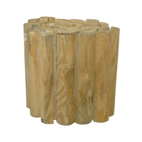   Bordura pentru pat de flori din pin borovi impregnat - 30 x 180 cm