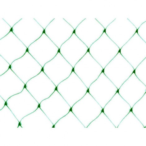 Plasă de protecție împotriva păsărilor, forma de romb 18x18mm, verde, 2x5 m