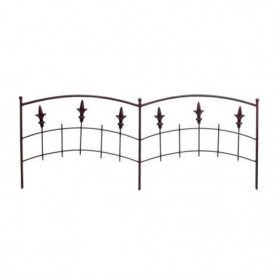   Bordura pentru pat de flori - Royal Border 0,4x1m - metal vopsit