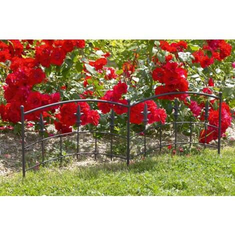 Bordura pentru pat de flori - Royal Border 0,4x1m - metal vopsit