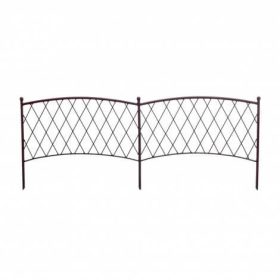 Bordura pentru pat de flori - Classic 0,4x1m - metal vopsit 