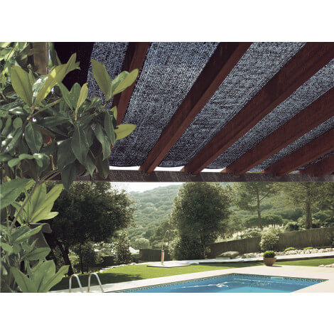 Plasa de umbrire tesuta 70% - 3x4 m, alb