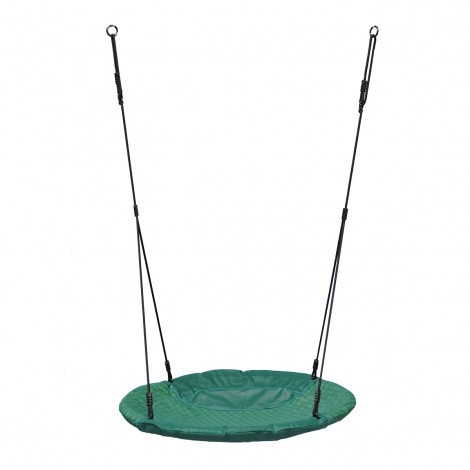 KBT Leagan cuib rotund din material Winkoh - Verde