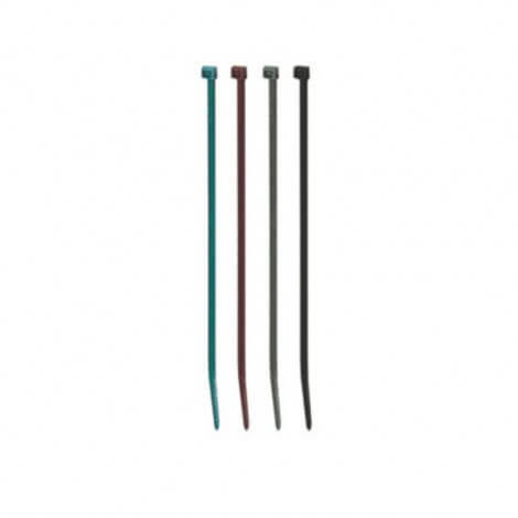 Bridfix, fir pentru legare rapida, 14 cm, gri, 50 buc/pachet