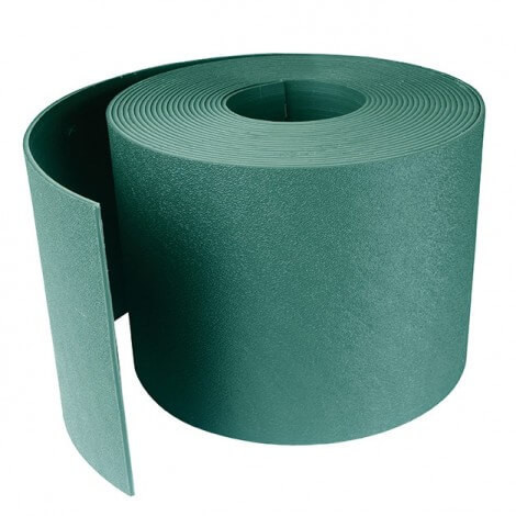 Bordura pentru pat de flori - Etik, plastic flexibil verde 15 cm x 10 m