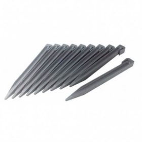   Tarusi de ancorare pentru bordura - Etik fix antracit 2x2x27cm 10 buc/pachet