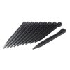 Tarusi de ancorare pentru bordura - Etik fix negru 2x2x27cm 10 buc/pachet