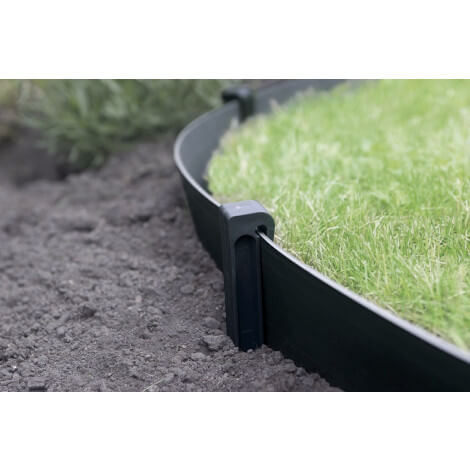 Tarusi de ancorare pentru bordura - Etik fix negru 2x2x27cm 10 buc/pachet