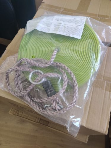 Leagan disc din plastic lime Hapro