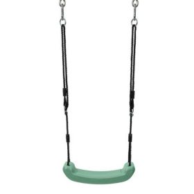   Șezut leagăn din plastic Hapro - verde pastel cu frânghie PP