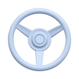 Volan de joacă plastic Hapro – albastru pastel