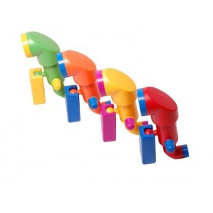 Periscop Lux din plastic pentru locuri de joaca  galben/lime