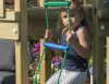 Jungle Gym Turn de joaca mic Viking cu tobogan de 230 cm 