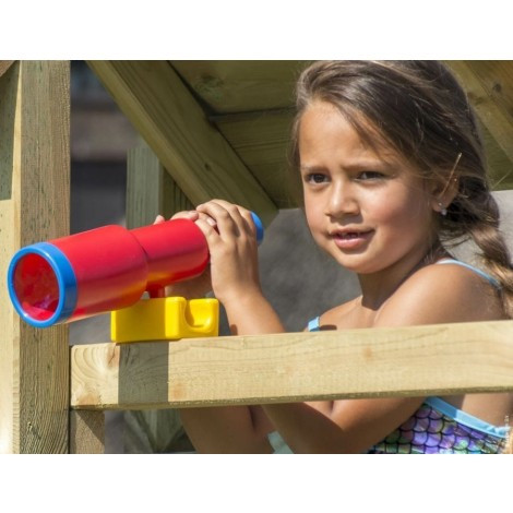 Jungle Gym Turn de joaca mic Teepee cu tobogan de 230 cm 