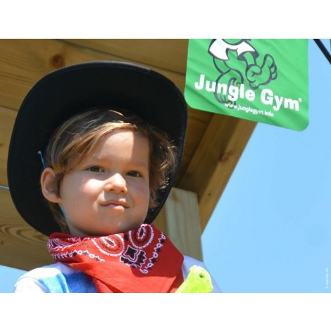 Jungle Gym Turn de joaca mic Teepee cu tobogan de 230 cm 