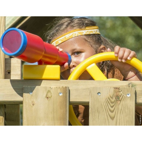 Jungle Gym Turn de joaca mic Resort cu tobogan de 230 cm 