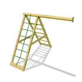  Jungle Gym modul de cățărare Climb 3.0 cu 1 loc de leagăn fără șezut 220 cm