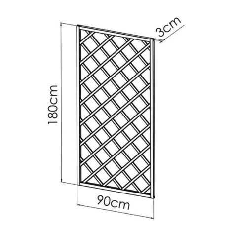 Spalier Soprano drept 90x180 cm