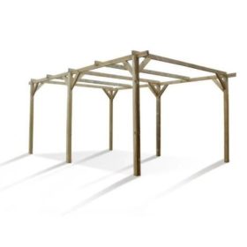 Pergolă – carport auto din lemn Henri 300x512x231 cm