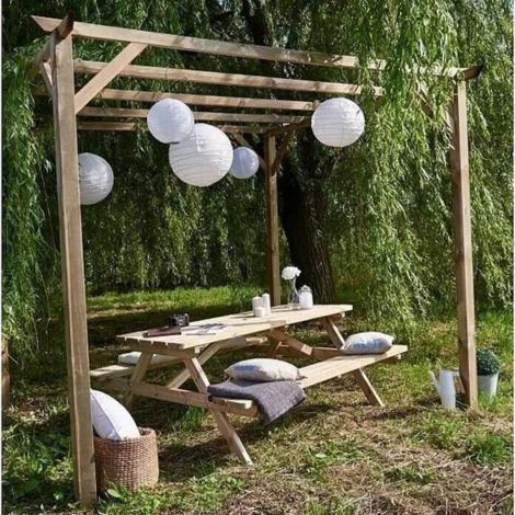 Pergola Patagonie 300x300x245 cm