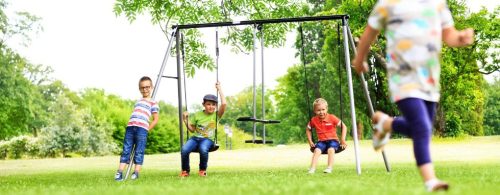 Hörby Bruk Leagan metalic cu 4 locuri Cancan Classic - Turcoaz