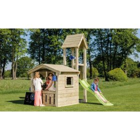 Blue Rabbit Turn de joaca Look Out cu tobogan de 1,2 m