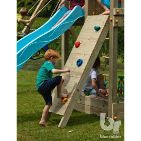   Blue Rabbit modul perete de catarare cu pietre @wall pentru turn de joaca 