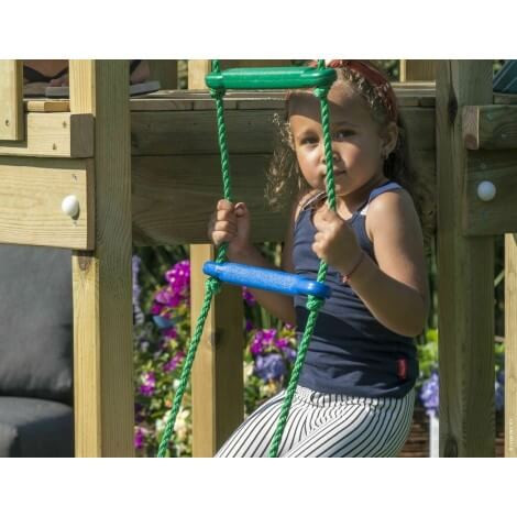 Jungle Gym Turn de joaca Lodge cu tobogan  de 290 cm 