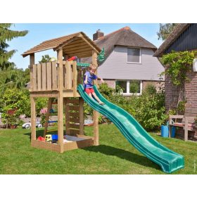 Jungle Gym Turn de joaca Cottage 2.1 cu tobogan de  290 cm 