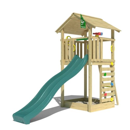 Jungle Gym Turn de joaca Cottage 2.1 cu tobogan de  290 cm 