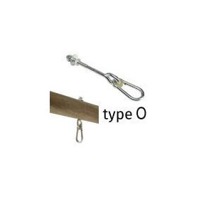 Carlig pentru prindere leagan type O 140 mm 