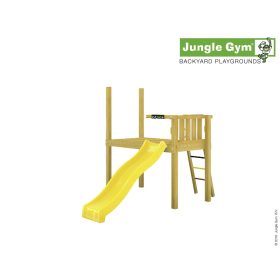   Jungle Gym Platforma L Playhouse pentru casuta  cu tobogan de 230 cm 