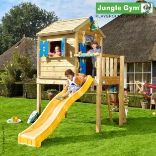Jungle Gym Platforma L Playhouse pentru casuta  cu tobogan de 230 cm 