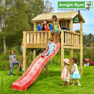 Jungle Gym platforma XL Playhouse pentru casuta cu tobogan de 290 cm 