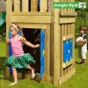 Jungle Gym modul casuta Playhouse 125 cm pentru turnuri de joaca mici 