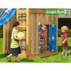 Jungle Gym modul casuta Playhouse 125 cm pentru turnuri de joaca mici 