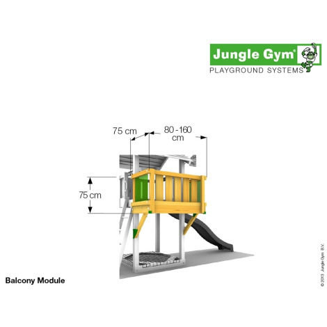 Jungle Gym modul pentru turnuri de joaca Balcony 