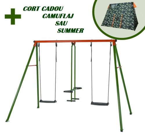 Hörby Bruk Leagan Cancan Classic cu 4 locuri cu cort cadou