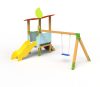 Mini Swing-Casuta cu leagan si tobogan pentru loc de joaca de uz public