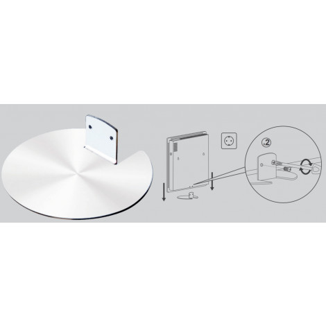 Climastar Suport pentru panou - 20cm din Oțel Inoxidabil (Pentru Modelul 100x50)