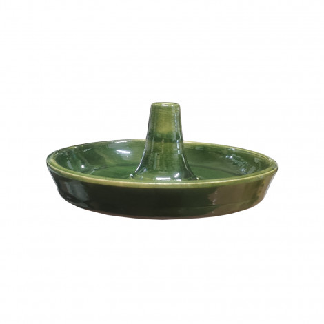 Adăpător pentru păsări din ceramică glazurată, agățabil în copaci