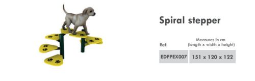 Scara in spirala pentru dresaj canin