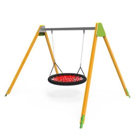 Suport leagan cu bara metalica cu leagan cuib D115cm