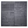 Gard Dune - vopsit în culoarea gri, 179x179 cm