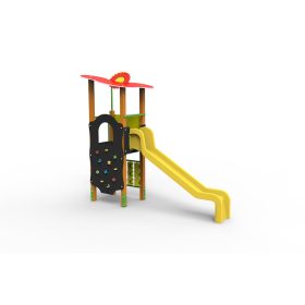 Turn Hannah cu tobogan pentru loc de joaca de uz public