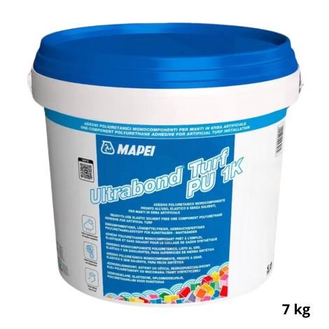 Adeziv pentru gazon artificial - Mapei Ultrabond Turf PU monocomponent, 7 kg