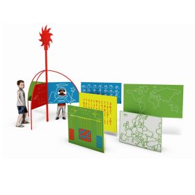 Set panou educativ 3 parti, 6 pagini