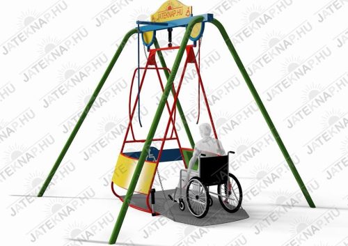Leagan pentru Persoane cu Dizabilitati pentru loc de joaca de uz public
