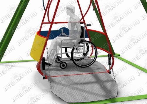 Leagan pentru Persoane cu Dizabilitati pentru loc de joaca de uz public